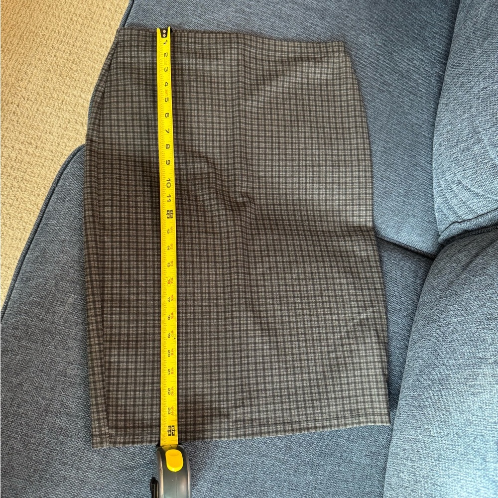 3/$15 skirts - Classic Gray Checkered Skirt